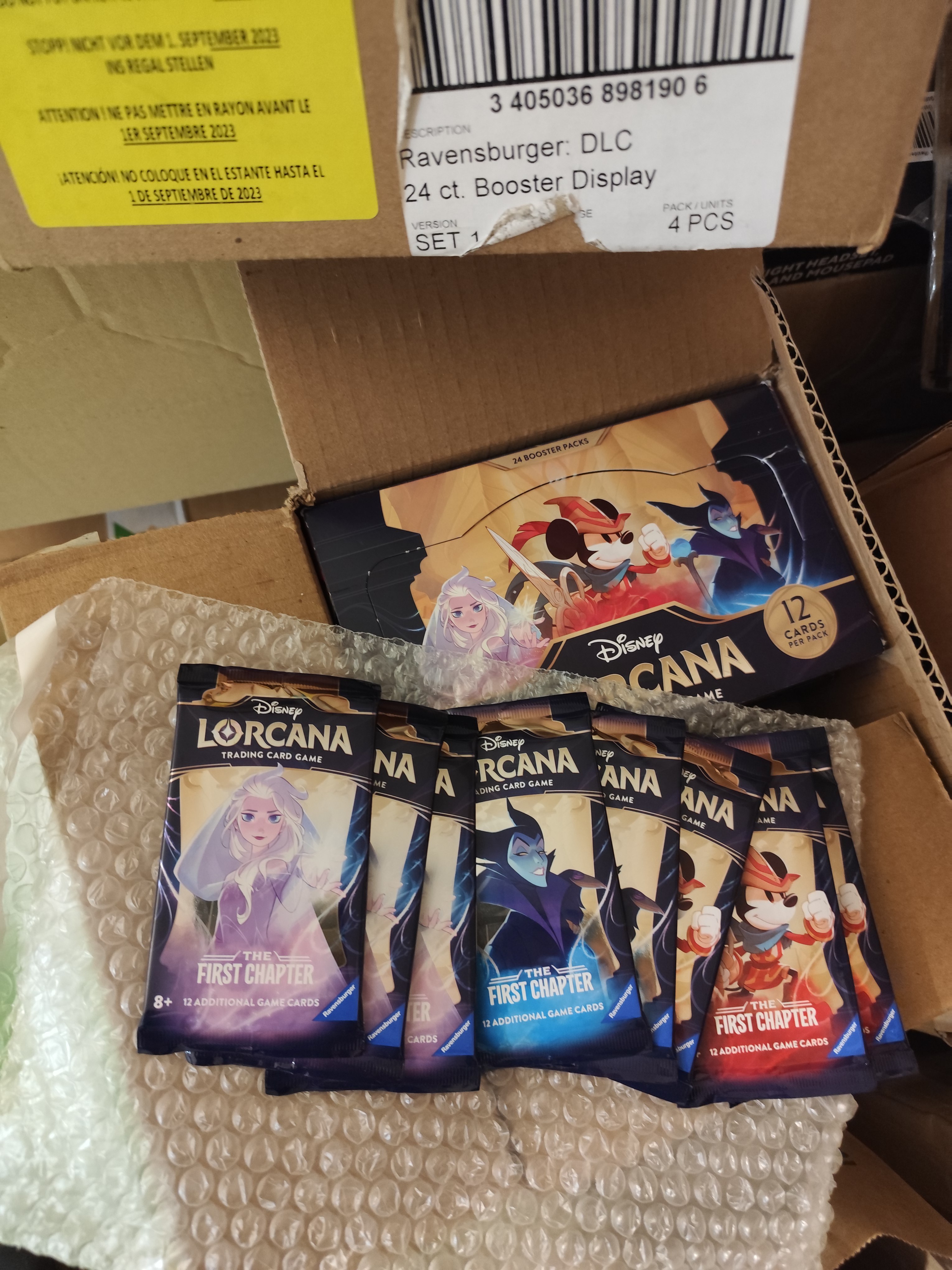 Disney Lorcana booster reprint TFC